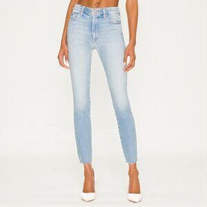 Mother High Waisted Looker Ankle Fray Size 31